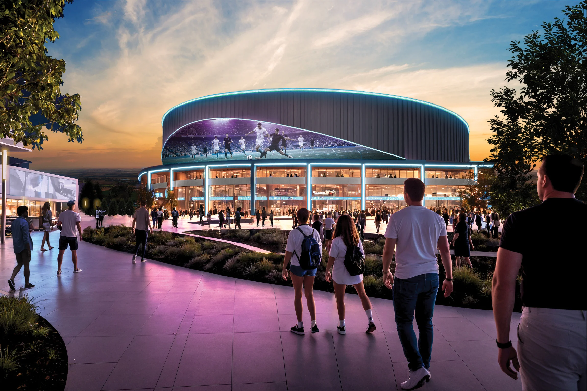 Rendering Arena Outside